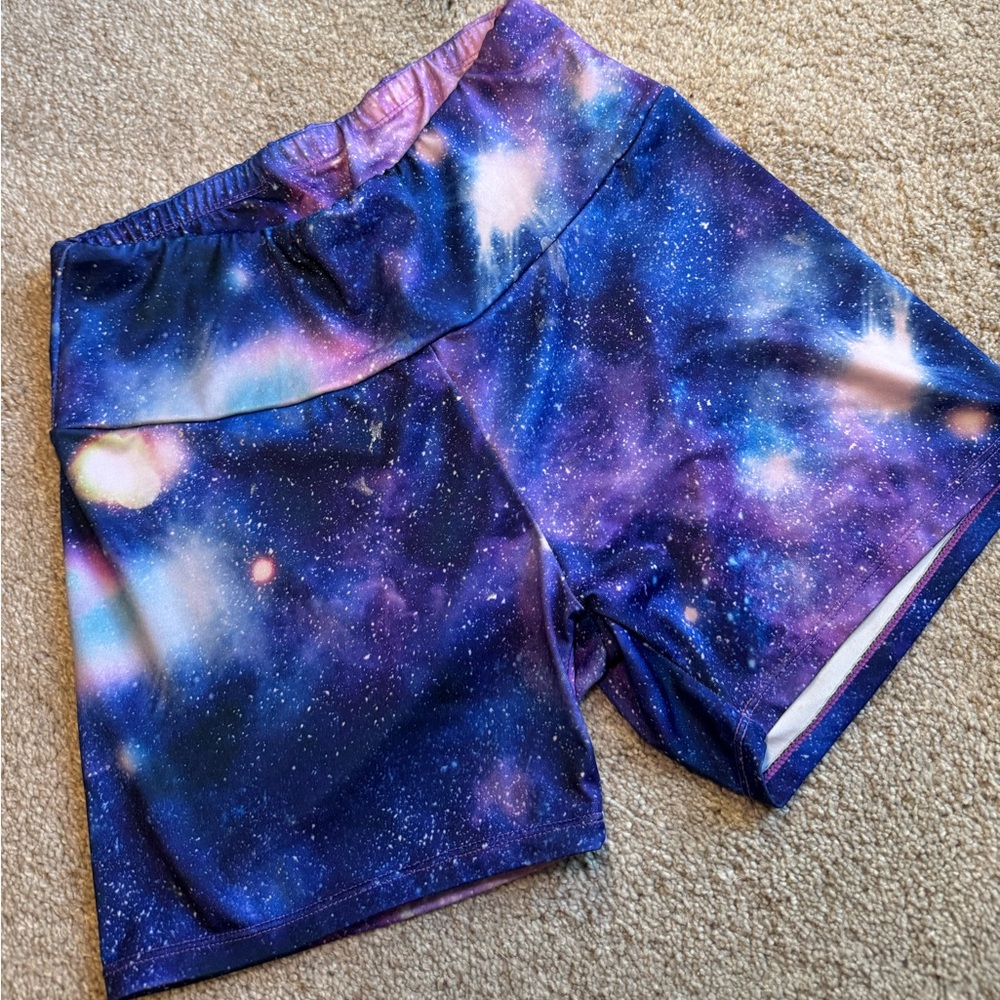 Galaxy Print Women's Shorts